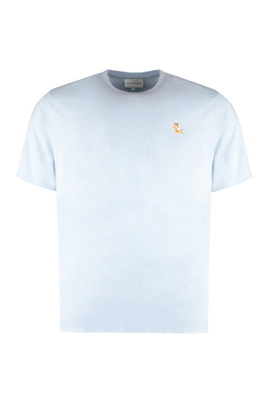 Cotton crew-neck T-shirt-0